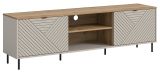 TV-Lowboard Bente in Kaschmir und Evoke Eiche 184 x 55 cm