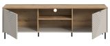 TV-Lowboard Bente in Kaschmir und Evoke Eiche 184 x 55 cm