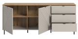 Sideboard Bente in Kaschmir und Evoke Eiche 184 x 75 cm