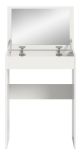 Schminktisch Charme in wei� Kosmetiktisch mit Spiegel 62 cm, Soft-Close
