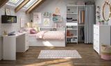 Parisot Kinder- und Jugendzimmer Sleep13 in wei� Komplett-Set 4-teilig