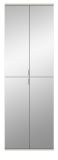 Garderobenschrank Line-Up in Kaschmir Schuhschrank mit Spiegel 61 x 193 cm