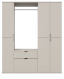Garderobe Set Line-Up in Kaschmir Garderobenschrank 152 x 193 cm