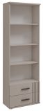B�cheregal Jolly in Kaschmir Kinder-/Jugendzimmer Standregal 59 x 175 cm
