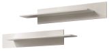Wandboard Set Jolly in Kaschmir Kinder-/Jugendzimmer Wandregal 2-teilig, 100-120 x 20 cm