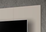 Wohnwand Option in Kaschmir Schrankwand 4-teilig h�ngend mit LED, 260 x 170 cm