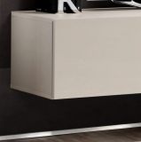 Wohnwand Option in Kaschmir Schrankwand 5-teilig h�ngend mit Push-To-Open, 260 x 170 cm