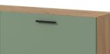 TV-Lowboard Onawa in Gr�n und Artisan Eiche TV Unterteil h�ngend / stehend 176 cm