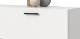 Wohnwand Onawa in wei� Wohnkombination h�ngend / stehend 249 x 184 cm