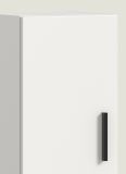 Wohnwand Onawa in wei� Wohnkombination h�ngend / stehend 259 x 184 cm
