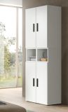 Stauraumschrank Onawa in wei� Mehrzweckschrank 65 x 178 cm