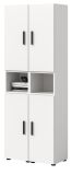 Stauraumschrank Onawa in wei� Mehrzweckschrank 65 x 178 cm