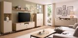 Wandboard Ingar in Eiche Wandregal 195 cm