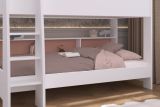 Parisot Etagenbett Leo in wei� Kinder und Jugendzimmer Hochbett 90 x 200 cm