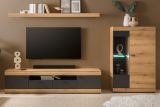 Wandboard Assina in Evoke Eiche Wandregal 200 cm