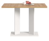 Esstisch Anton in Artisan Eiche und wei� K�chentisch 110 x 70 cm