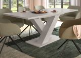 Esstisch Home-X in kaschmir Tisch ausziehbar 150 - 190 cm