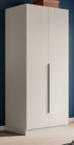 Kleiderschrank Swan in kaschmir Dreht�renschrank 2-t�rig 80 x 181 cm