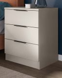 Nachttisch Set Swan in kaschmir 2x Nachtkommode in Komforth�he 45 x 60 cm