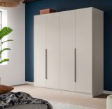 Kleiderschrank Swan in kaschmir Dreht�renschrank 4-t�rig 160 x 181 cm