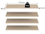 Kleiderschrank Swan in kaschmir Dreht�renschrank 6-t�rig 240 x 181 cm