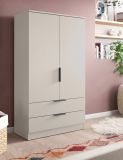 Kleiderschrank Swan in kaschmir W�scheschrank 2-t�rig 80 x 140 cm