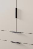 Kleiderschrank Swan in kaschmir W�scheschrank 2-t�rig 80 x 140 cm