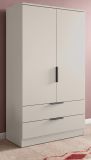 Kleiderschrank Swan in kaschmir W�scheschrank 2-t�rig 80 x 140 cm