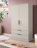 Kleiderschrank Swan in kaschmir W�scheschrank 2-t�rig 80 x 140 cm