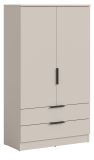 Kleiderschrank Swan in kaschmir W�scheschrank 2-t�rig 80 x 140 cm