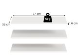 Kleiderschrank Swan in wei� W�scheschrank 2-t�rig 80 x 140 cm