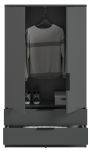 Kleiderschrank Swan in grau W�scheschrank 2-t�rig 80 x 140 cm
