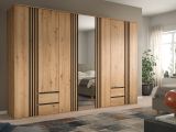 Kleiderschrank Bj�rke in Artisan Eiche und grau Dreht�renschrank 4-t�rig 160 x 192 cm