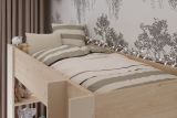 Parisot Etagenbett Oasis in Jackson Eiche und Kaschmir Kinder und Jugendzimmer Hochbett Liegefl�che 2x 90 x 200 cm