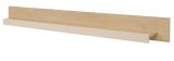 Wandboard Design-D in Kaschmir und Cremona Eiche Wandregal 200 cm