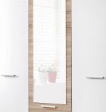 Kleiderschrank Superior in wei� und Sonoma Eiche Kinder-/Jugendzimmer Dreht�renschrank 3-t�rig 135 x 190 cm