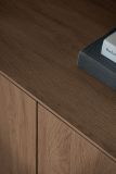 Highboard Breda in Nussbaum Kommode 115 x 137 cm, mit Push-to-Open