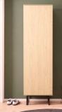 Garderobenschrank Breda in Stone Eiche Garderobe oder gro�er Schuhschrank 58 x 200 cm, mit Push-to-Open