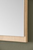 Garderobenspiegel Breda in Stone Eiche Wandspiegel 105 x 58 cm