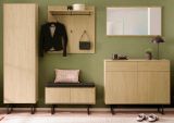 Garderobe Set 6-teilig Breda in Stone Eiche Garderobenkombination 283 x 200 cm