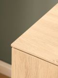 Garderobe Set 3-teilig Breda in Stone Eiche Garderobenkombination 90 x 200 cm