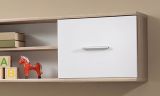 Kinder-/Jugendzimmer Superior in wei� und Sonoma Eiche Komplett Set 5-teilig