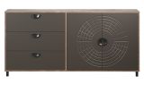 Sideboard Oriana in Bronze und Rostoptik Kommode 176 cm, Soft-Close
