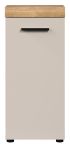 Badezimmer Kommode Celeste in Kaschmir und Evoke Eiche Badschrank 36 x 81 cm