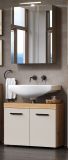 Badezimmer Spiegelschrank Celeste in Kaschmir Badschrank 2-t�rig 60 x 77 cm