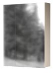 Badezimmer Spiegelschrank Celeste in Kaschmir Badschrank 2-t�rig 60 x 77 cm