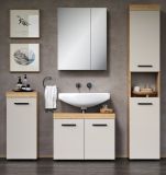 Badm�bel Set 4-teilig Celeste in Kaschmir und Evoke Eiche Badkombination 164 x 184 cm