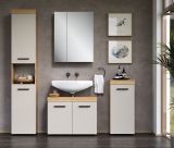 Badm�bel Set 4-teilig Celeste in Kaschmir und Evoke Eiche Badkombination 164 x 184 cm