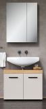 Badm�bel Set 2-teilig Celeste in Kaschmir und Evoke Eiche Badkombination 72 x 184 cm