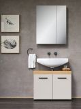 Badm�bel Set 2-teilig Celeste in Kaschmir und Evoke Eiche Badkombination 72 x 184 cm
